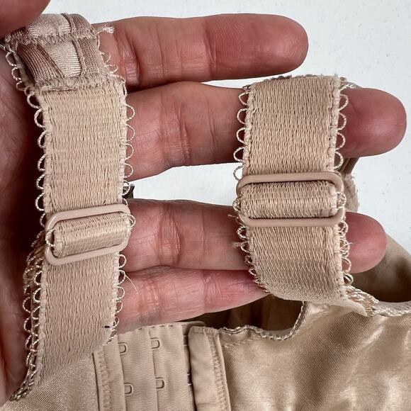 Wacoal 36DDD Bra Beige Bodysuede Seamless Full Figure 85185 Underwire Smooth - Picture 7 of 16